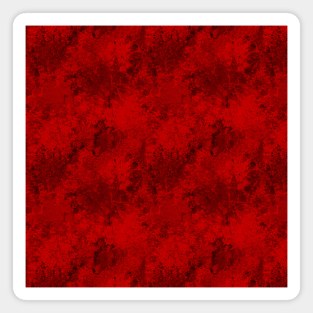 Red Marble Headstone Grunge Texture Magnet